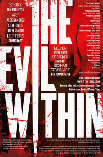 Evil Within, The - Первый выпуск комикса по игре The Evil Within на русском
