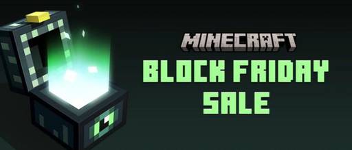 Minecraft - Распродажа BLOCK friday в Minecraft!